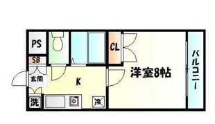 東照宮駅 徒歩15分 3階の物件間取画像